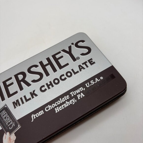 Vintage Hershey's Milk Chocolate Retro Flat Rectangular Collectible Tin - Picture 3 of 16